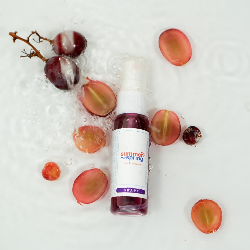 Parfum Mobil Pengharum Ruangan Pewangi Kamar Tidur Harum Summer Spring | Spray | Aroma Grape