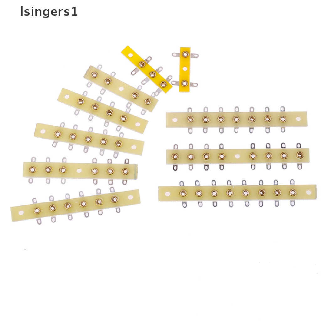 (lsingers1) Papan Terminal Strip Turret 2-8-pin FR4 HIFI Vintage