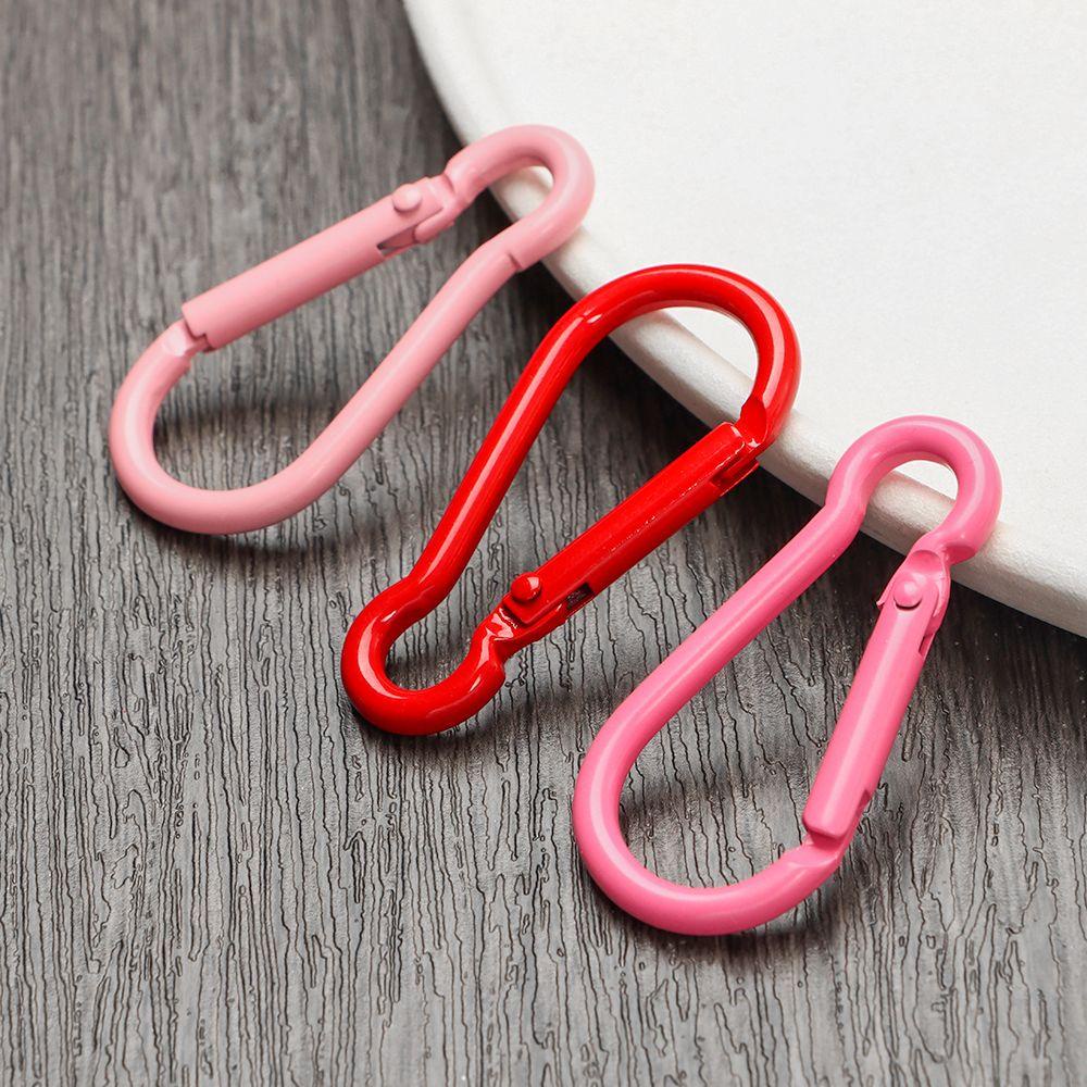 Top 5Pcs Tombol Panjat Kualitas Tinggi Peralatan Safety Alloy Carabiner