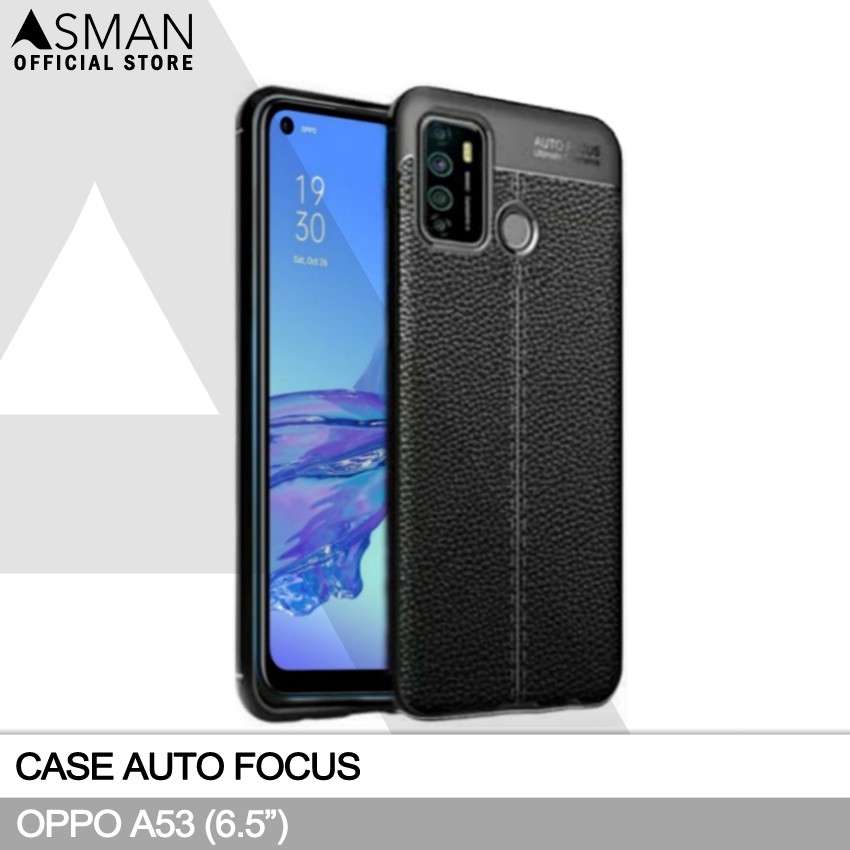 Auto Focus OPPO A53 (6.5&quot;) | Softcase Premium - Hitam