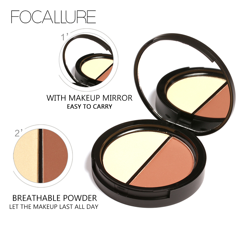 FOCALLURE Highlighter &amp; coutour palette FA05