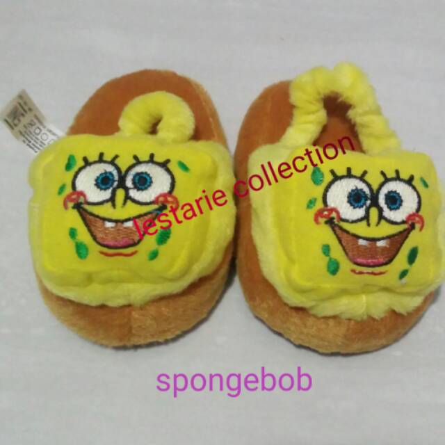 Sandal boneka anak ss spongebob/sandal anak/sandal lucu/sandal rumah