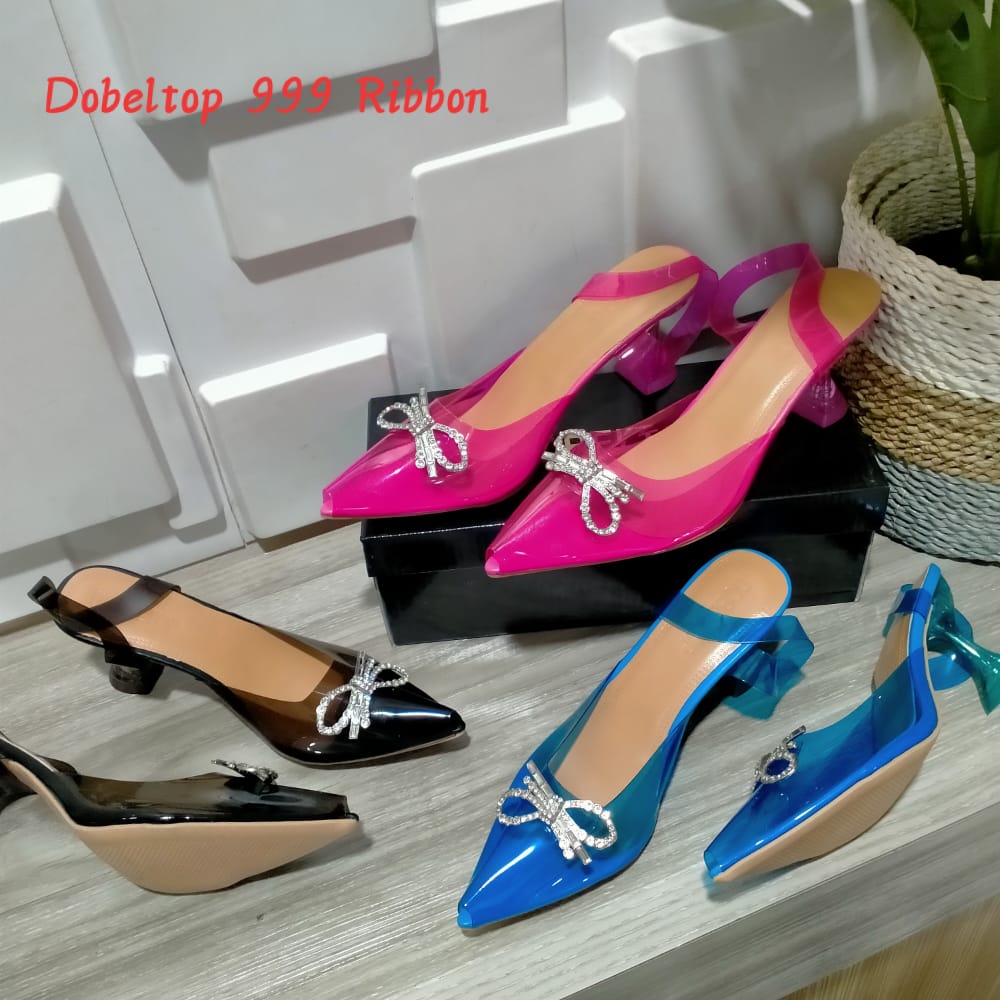 Heels wanita 999-2 pita