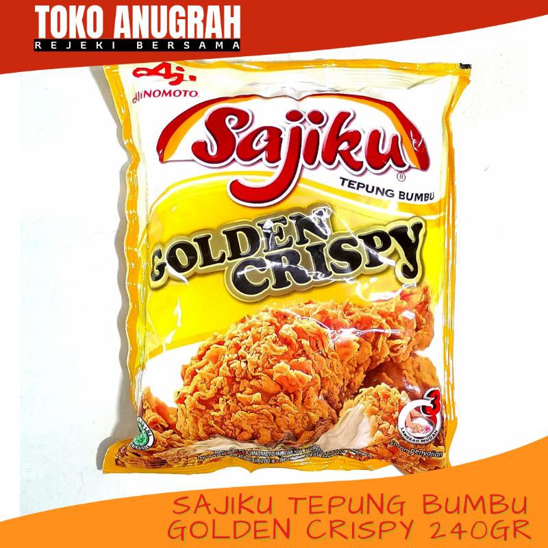 

Sajiku Tepung Bumbu Golden Crispy 200gr