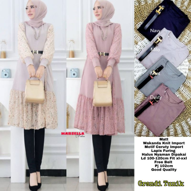 grandi tunik//ori Marsela //dress tunik wakanda import