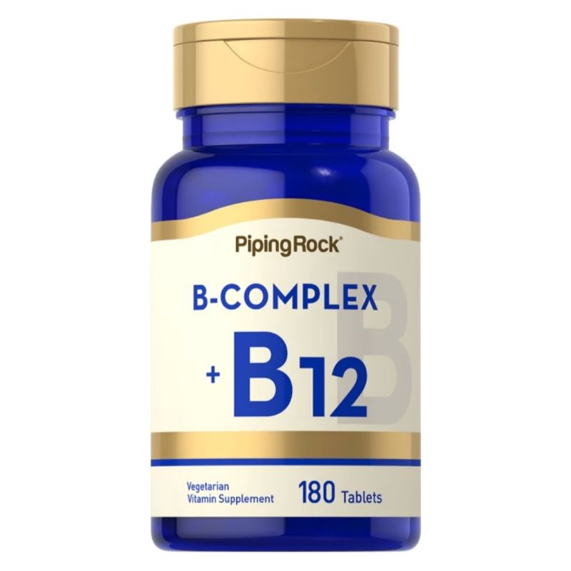 Jual Pipingrock B Complex + B12 Isi 180 Tablet | Shopee Indonesia