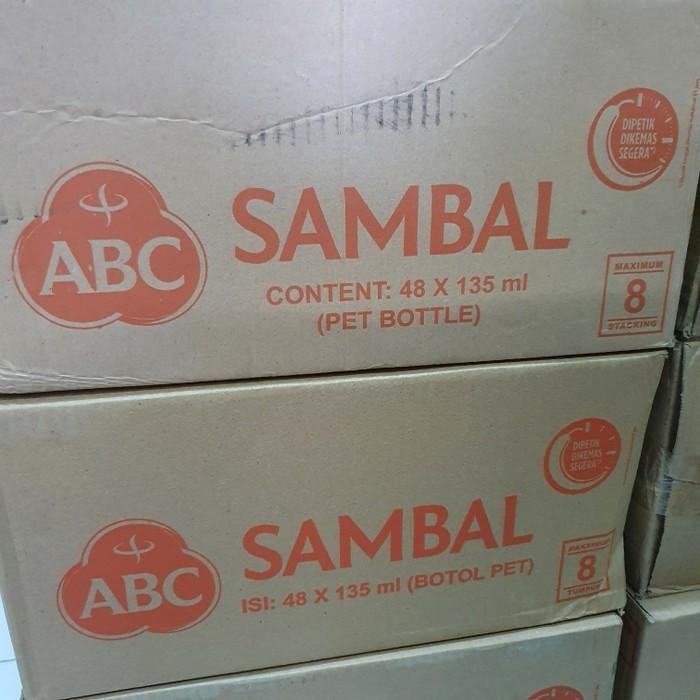 

SAUS SAMBAL ASLI ABC 135ML - 1 DUS ISI 48 PCS / BOTOL