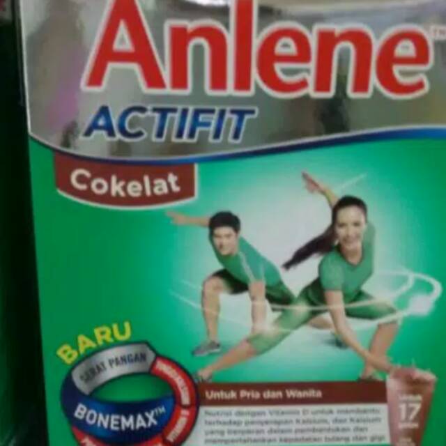 

Anlene actifit 600gr varian rasa vanila atau cokelat