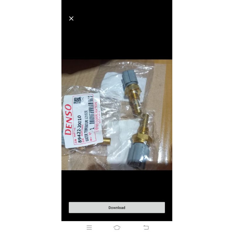 switch temperatur Suzuki Aerio x over