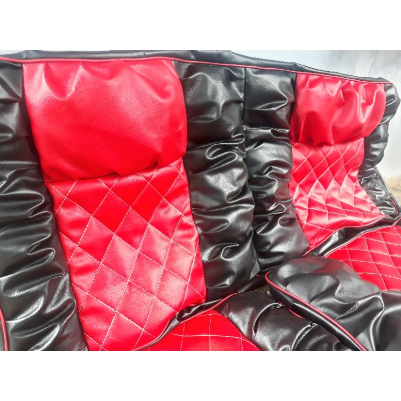 Sarung Jok Bungkus Jok Mobil Carry Futura Pick Up Hitam Merah Sofa