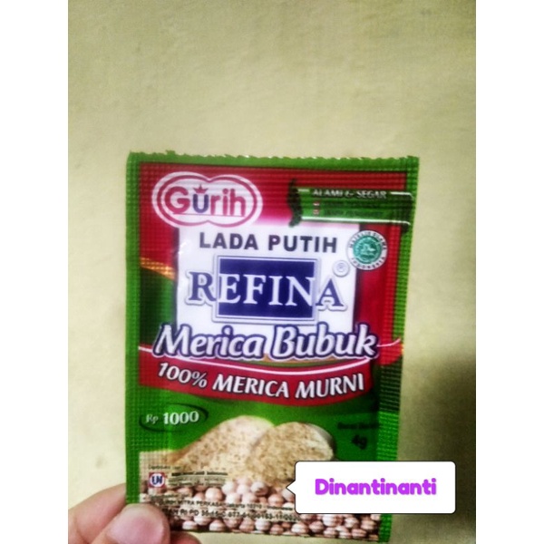 

REFINA, Merica Bubuk 1 Sachet