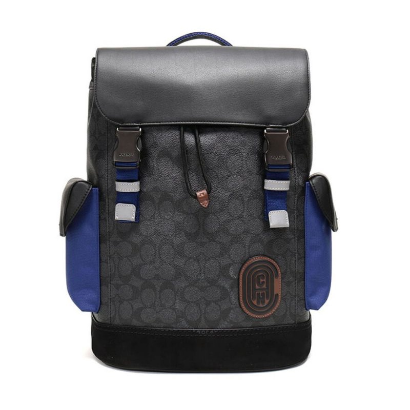 Coach Rivington Backpack in Signature Canvas With Patch (C79036)