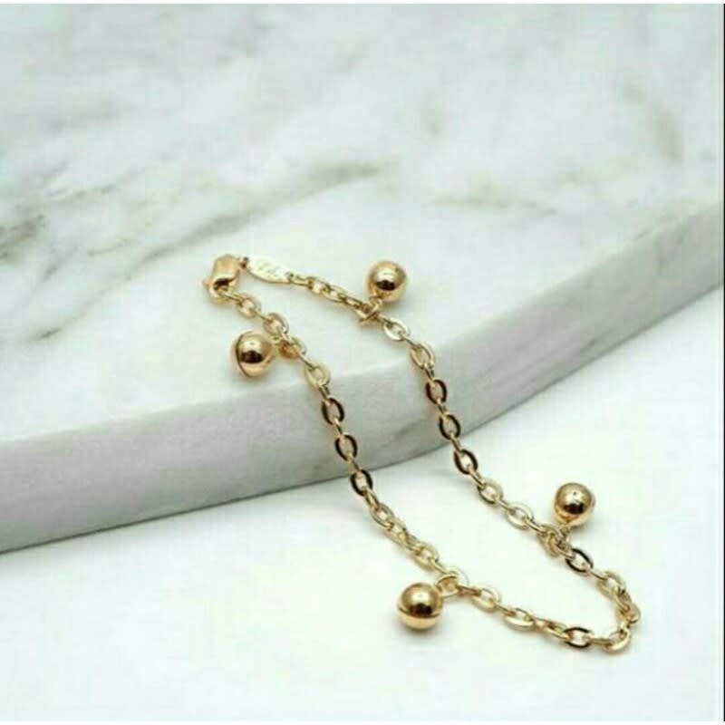 gelang kaki / Gelang Krincing / Gelang bayi / Gelang wanita / Xuping / Kado