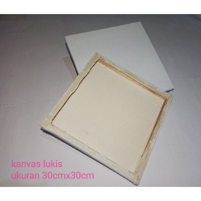 

Kanvas lukis ukuran 30x30 siap pakai