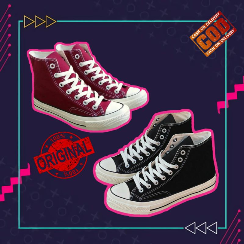 Sepatu Ventela BTS 70s High | Ventela Original | Ventela 70s High / Sepatu Lokal - Ventela Bts High