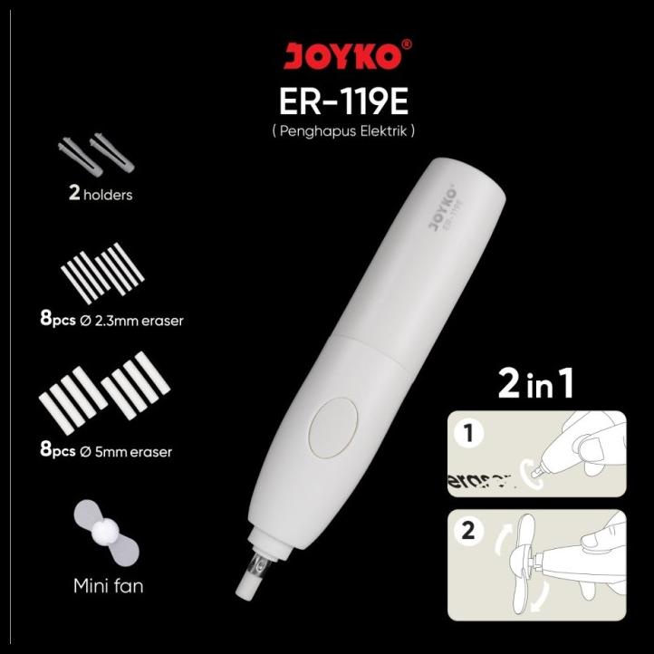

Joyko Penghapus Elektrik / Electric Eraser Er-119E