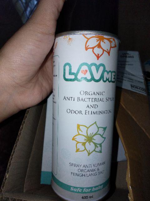 Lavme 400ml Lav Me Kirakira 400 Ml Anti Bacterial Spray Anti Kuman Penghilang Bau