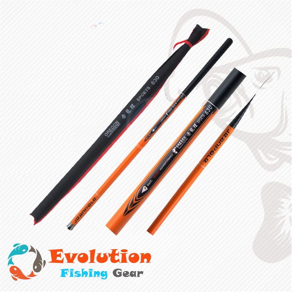 Joran Tegek Oregon Spoets 360 Carbon, Joran 3,5m Murah , Joran Murah , penjual alat pancing murah