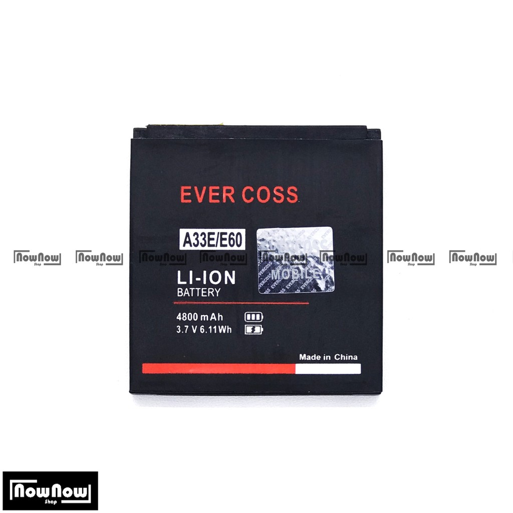 Baterai Evercoss A33E E60 Original Double Power Batre Batrai Battery HP