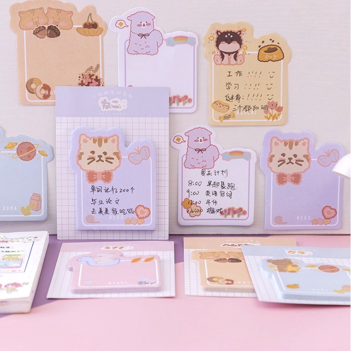 

Sticky notes Animasi japan lucu Memo tempel kartun jepang
