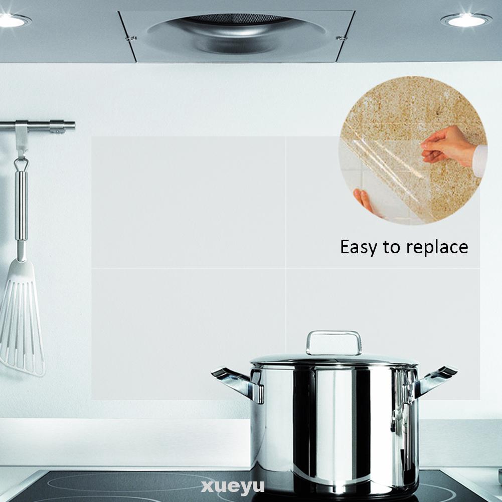 Household Diy Home Decor Kitchen Cupboard Waterproof Wall Sticker Shopee Indonesia