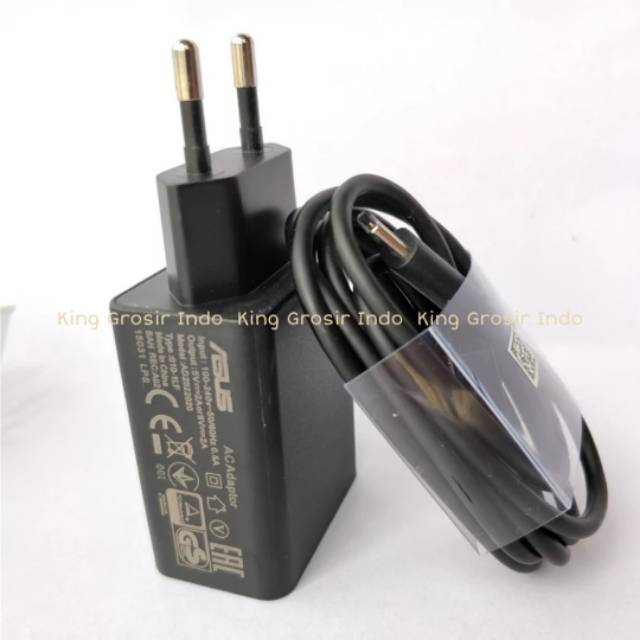 Asus Zenfone Charger 2A 9V Usb Type C Fast Charging Original 100% Travel Charger Casan