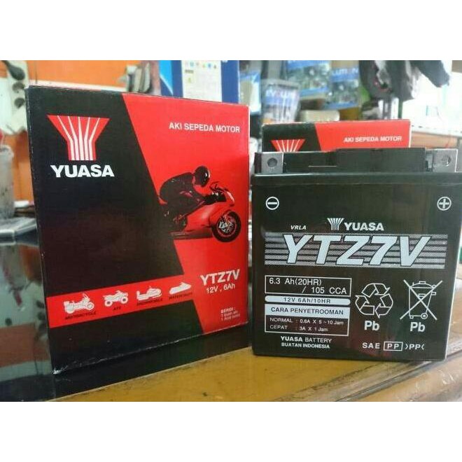 YUASA YTZ7V AKI ORIGINAL NMAX