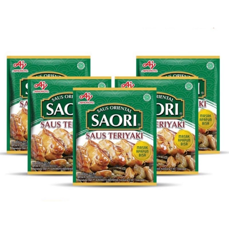 

Saori Saus Teriyaki Per Pcs