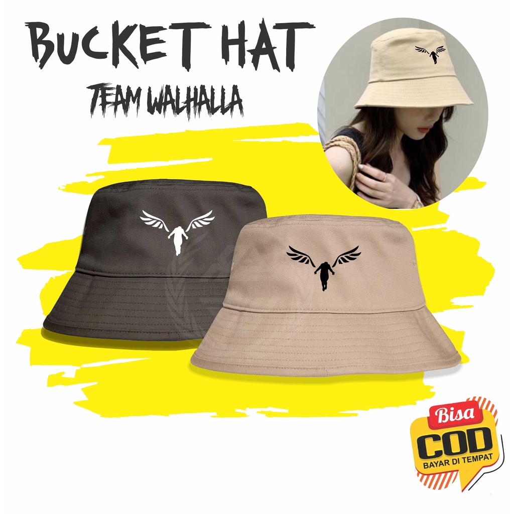 Topi Bucket Bolak Balik - Topi Bucket Pria Original - Topi Bucket Pria Wanita Dewasa Distro Original