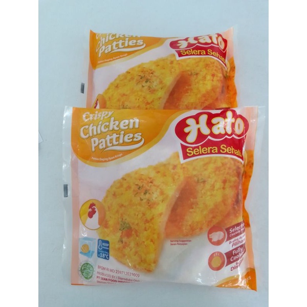 

Hato Crispy Chiken Patties 670gram