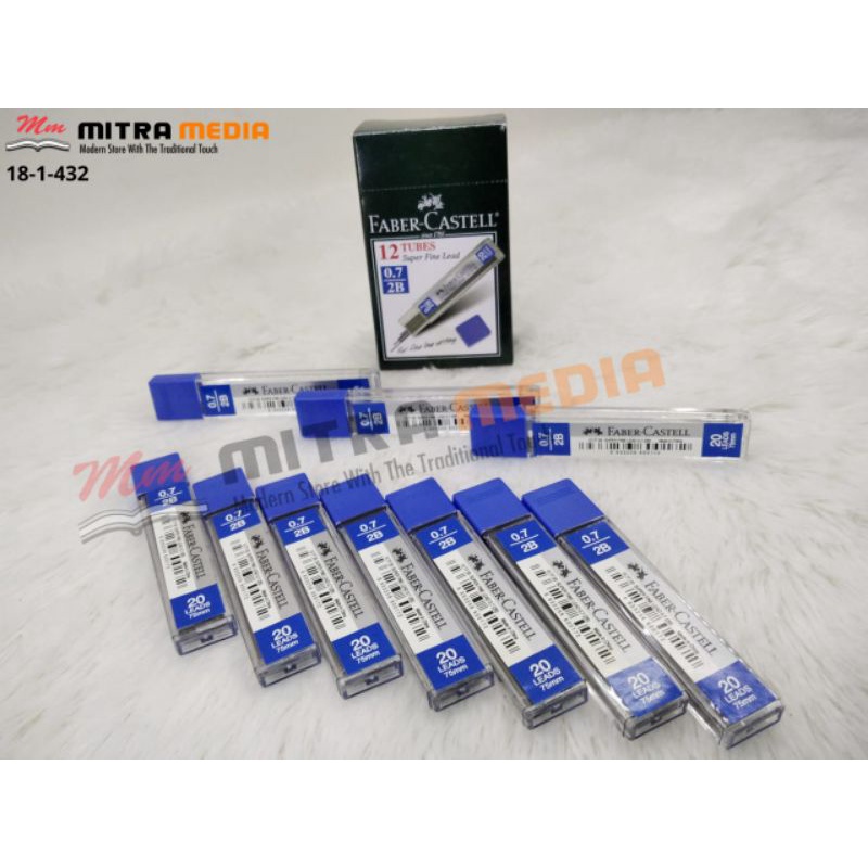 

ISI PENSIL / PENCIL REFILLS FABER CASTELL 0,5 DAN 0,7