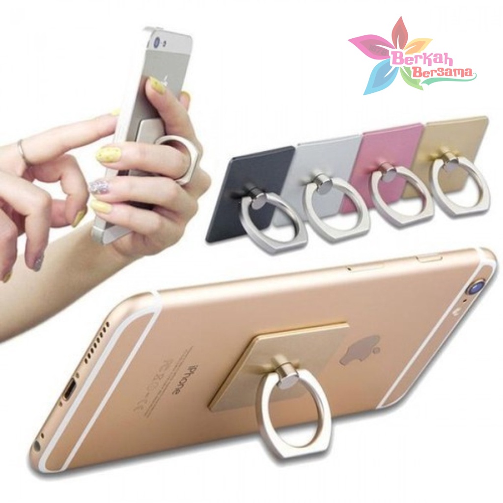 RT16 iRING RING STAND HP POLOS CINCIN PENYANGGA PEGANGAN HANDPHONE UNIVERSAL BB5950