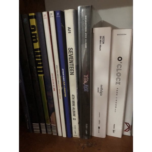 ALBUM ONLY STRAY KIDS, UNB, SEVENTEEN, PARK JIHOON, VICTON, X1