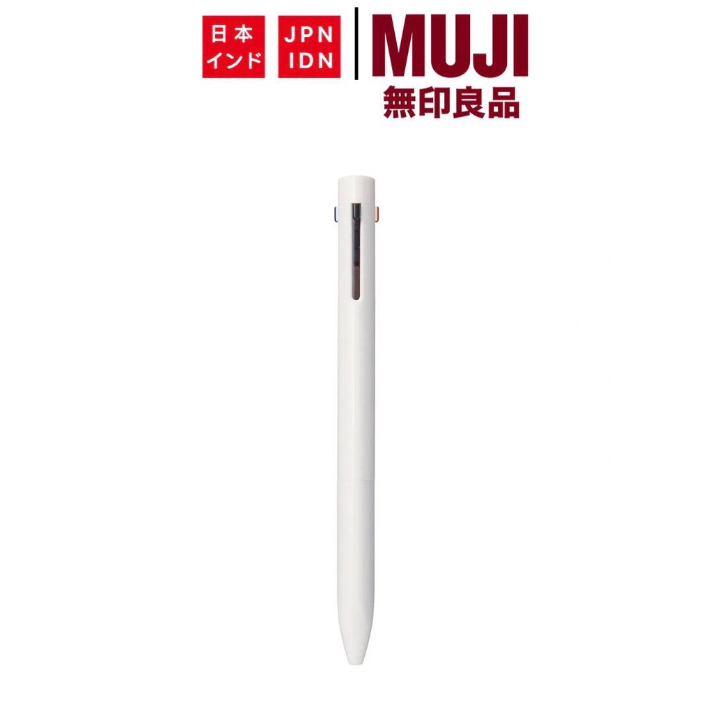 

[Ready Stock] MUJI Triangular three-color multicolor ballpoint pen 0.7 mm