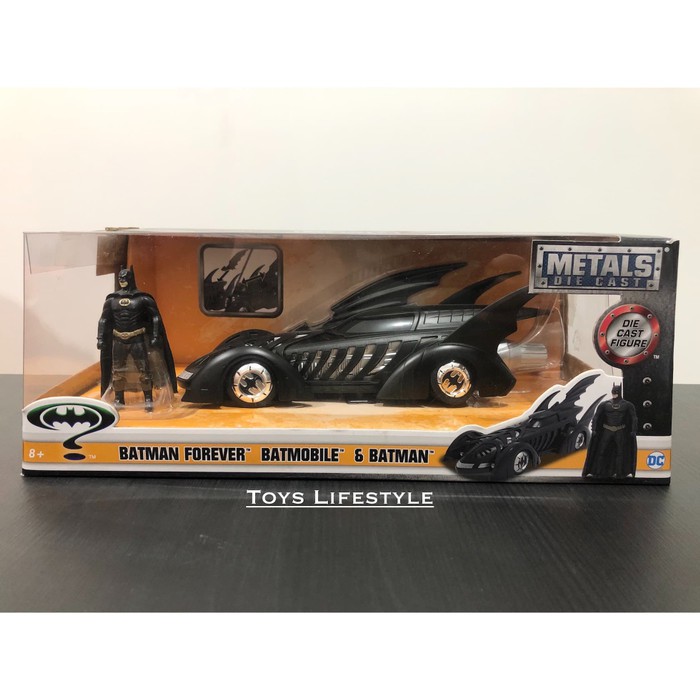 Jada Batman Forever 1966 Batmobile Figure Skala 1:24