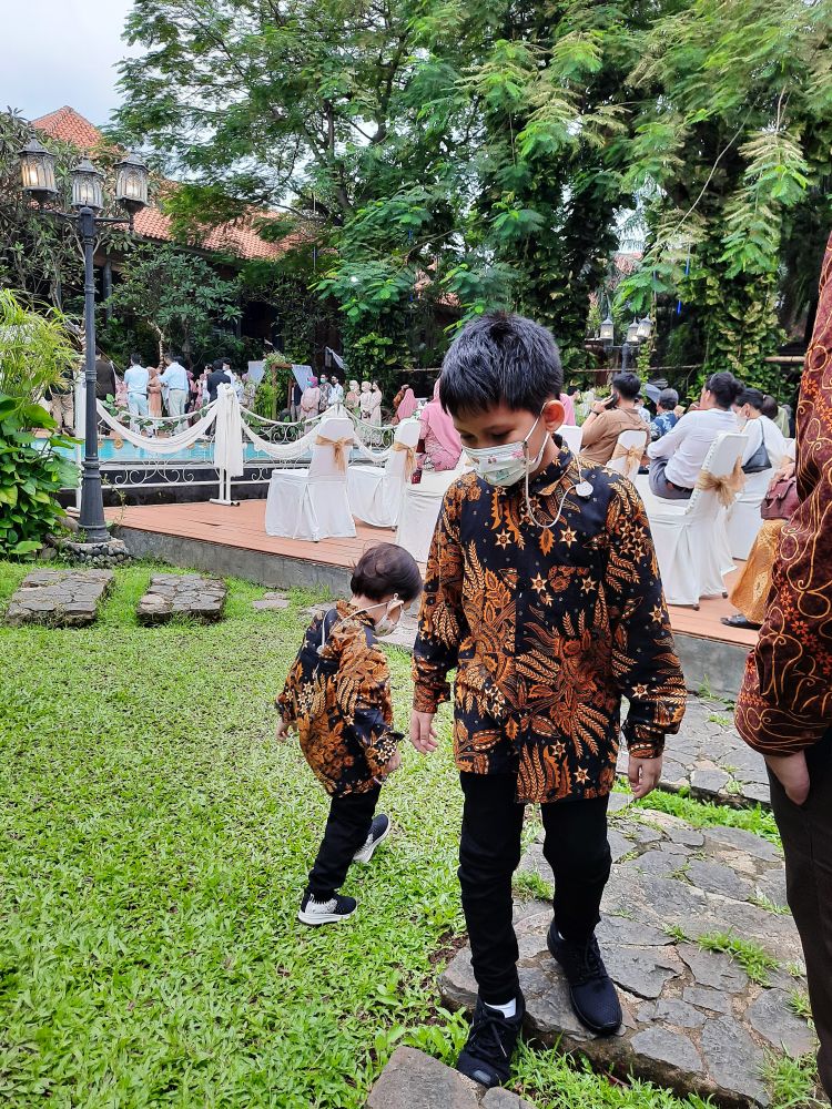 Kemeja Batik Anak - Batik Anak - Baju Batik Anak Laki Laki Umur 2-12 Tahun Hem Batik Anak Pendek