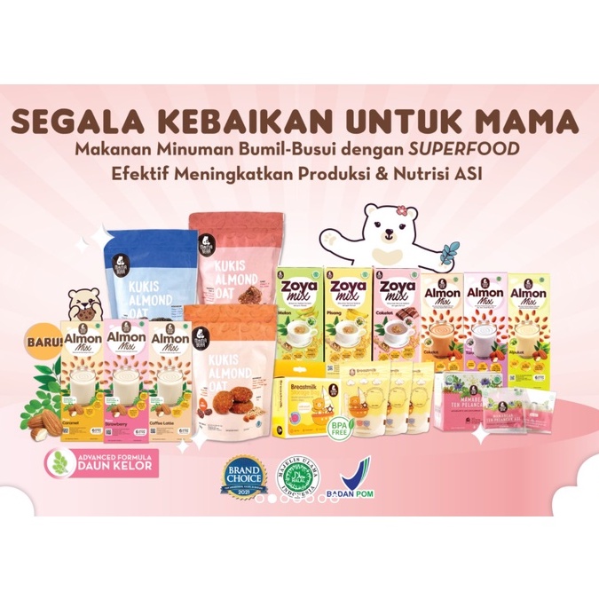 [ECER] Mama Bear MamaBear All Series Almon | Zoya | Teh Pelancar ASI | Kantong ASI | Baby | Bayi✔️BPOM n