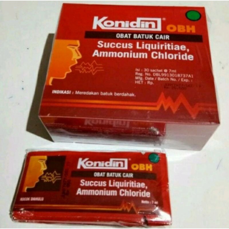 Obh Konidin 7ml ( sirup obat batuk berdahak)