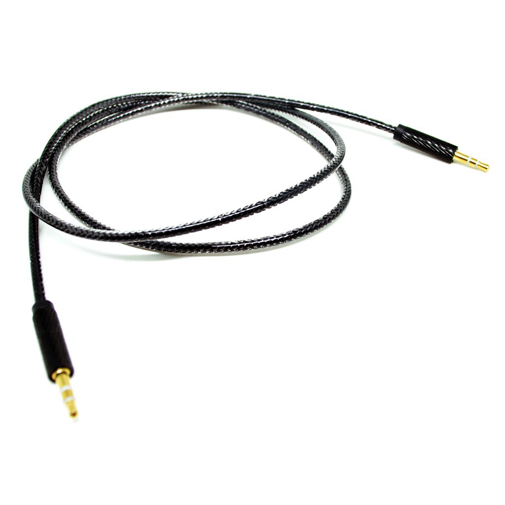 Kabel AUX 3.5mm HiFi 1 Meter - Black