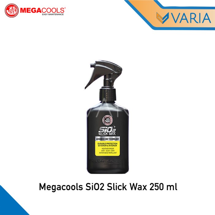 Megacools SiO2 Slick Wax 250 ml Pelindung Pengkilap Cat Body Mobil