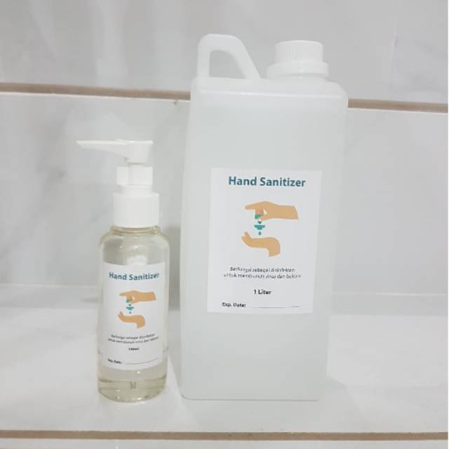Hand sanitizer ukuran 1 liter / hand sanitizer liquid