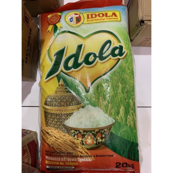 

Beras Idola 20kg Original Gosend Only