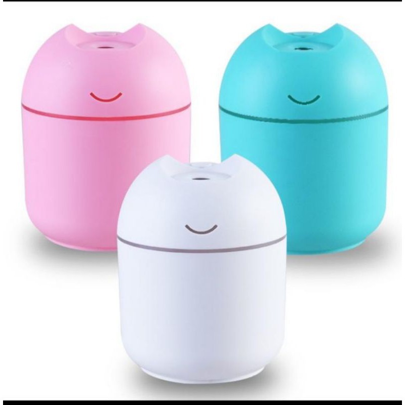 Humidifier 200 ML Diffuser Portable Pelembab dan Penjernih Udara