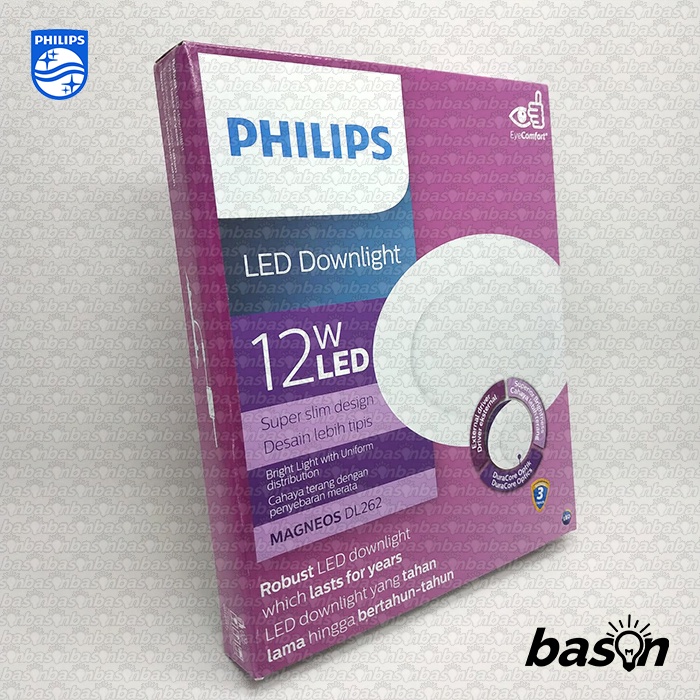 PHILIPS DL262 12W D150 - Magneos LED Downlight Super Slim with external driver