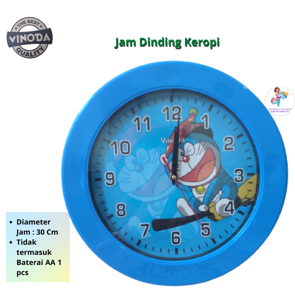 Jam Dinding Karakter Vinoda VR-101