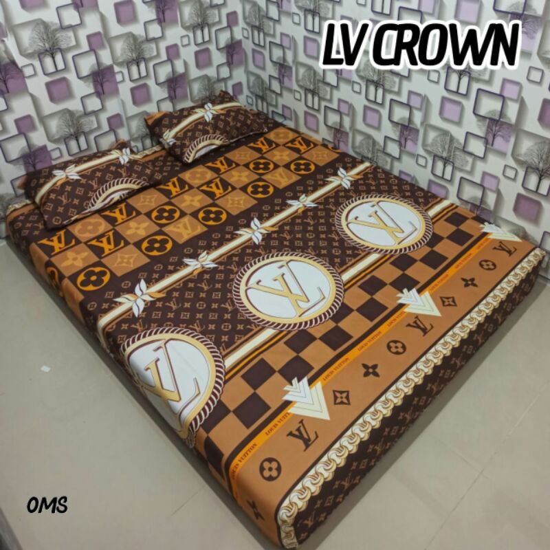 Sprei home made klaten LV no 1,2&3 murah berkualitas/sprei MOTIF LV, ABSTRAK 180x200,160x200