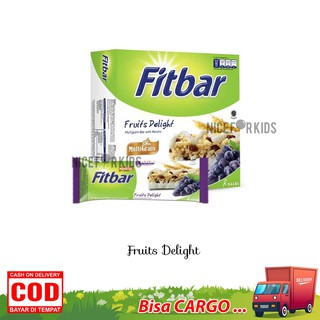 Fitbar Cemilan Instan Untuk Diet 1 box isi 5pcs | Shopee ...