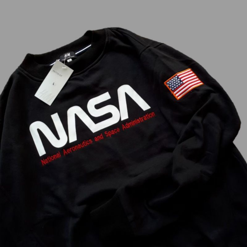 Sweaer hoodie nasa H&amp;M &amp; jaket H&amp;M nasa/ sweater H&amp;M nasa premium