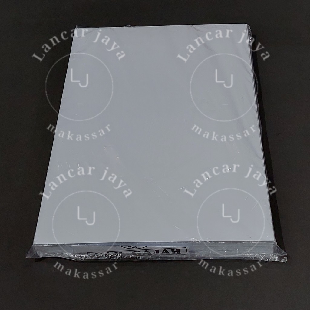 

Kertas Karton Linen F4 Folio per pak isi 100 lembar
