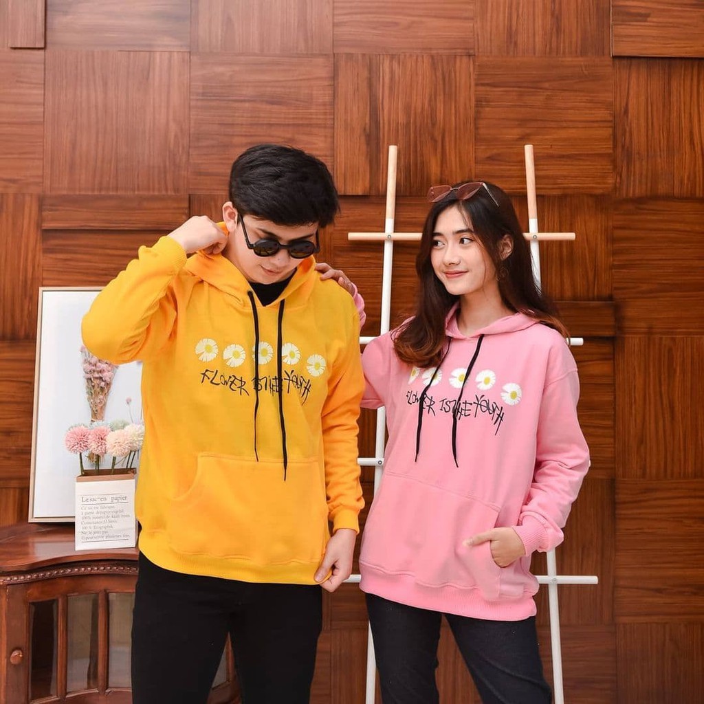 Nara Grosir - Flower Is The Youth l Sweater Pria dan Wanita Terbaru